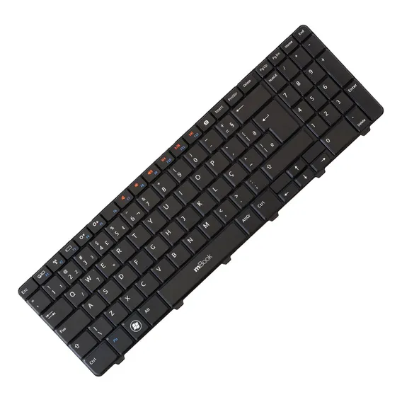 Teclado Dell Inspiron 9z. Nsk- Drasn Nsk- Drasw Br Cor Preto Idioma Português Brasil Foto 1