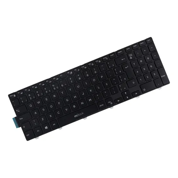 Teclado Dell Inspiron I15-3542-b10 B20 Nsk-lr0sc Br Com Ç Cor Conforme Imagens Do Anúncio Idioma Português Brasil Foto 1