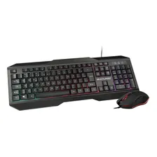 Teclado E Mouse Gamer Multilaser Led 2400dpi Abnt2 - Tc239 Cor do mouse Preto Cor do teclado Preto Foto mini  2