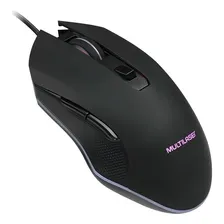 Teclado E Mouse Gamer Multilaser Led 2400dpi Abnt2 - Tc239 Cor do mouse Preto Cor do teclado Preto Foto mini  3