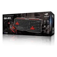 Teclado E Mouse Gamer Usb Abnt2 - C3tech Gk-20bk Foto mini 4