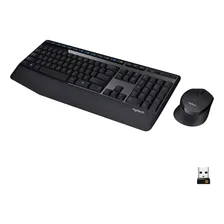 Teclado e mouse sem fio Logitech Mk345 | Preto Foto mini 1