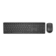 Teclado E Mouse Wireless Dell Km636 Preto Portugues Foto  mini 1