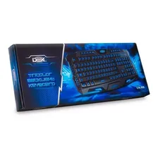 Teclado Gamer Dex Ltk-009 Abnt2 3 Cores Foto mini 2