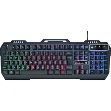 Teclado Gamer Fortrek Crusader Abnt2 - Preto Foto mini 1