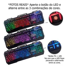 Teclado Gamer Fortrek Crusader Abnt2 - Preto Foto mini 3