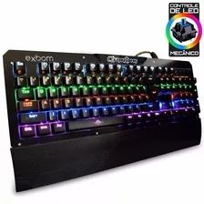 Teclado Gamer Mecânico Chroma Swtch Blue Usb Pc Abnt2 Foto  mini 1