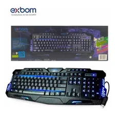 Teclado Gamer Multimídia Exbom Bk-g35 Foto  mini 1