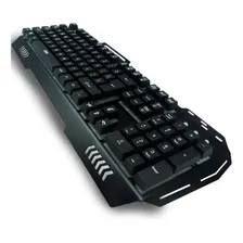 Teclado Gamer Oex Tc204 Fusion Reloaded Semi-mecanico Led Foto  mini 1