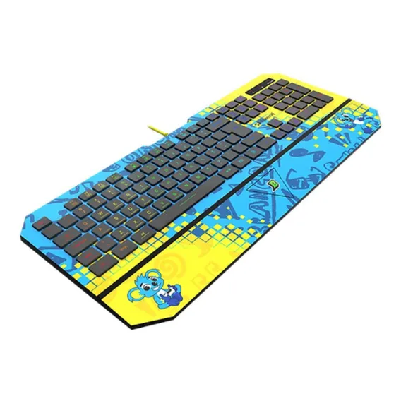 Teclado Gamer Redragon Brancoala Rgb Abnt2 Usb 2.0 Foto 1
