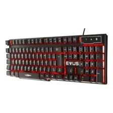 Teclado Gamer Thunder Evus Tc-05 Iluminado Rgb Usb Foto mini 4