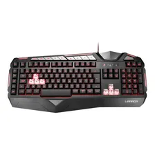 Teclado Gamer Warrior Morani Com Teclas Macro Led - Tc209 Foto mini 4