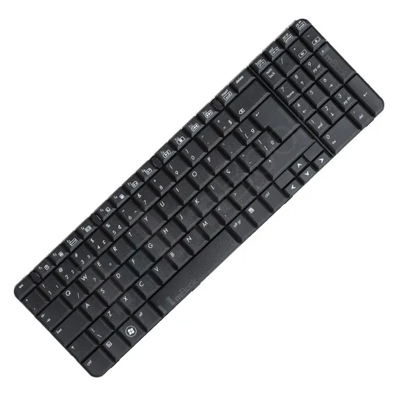 Teclado Hp Compaq 532818-001 Cq61-227tx 9j. Br Cor Preto Foto 1