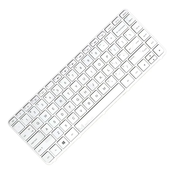 Teclado Hp Pavilion 14-r052br Pk1314c3a09 Branco Us Foto 1