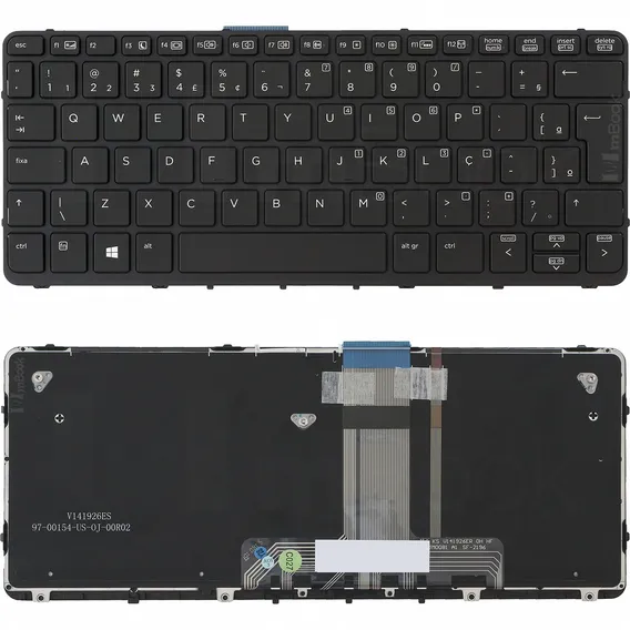 Teclado Hp Pro 766641 Ab1 766641 Ad1 766641 B31 Cor Conforme Imagens Do Anúncio Idioma Foto 1
