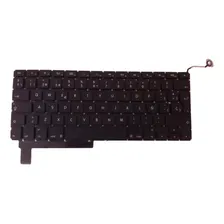Teclado Macbook Pro 15 A1286 2009 2010 2011 2012 Cor espanhola preta Foto  mini 1