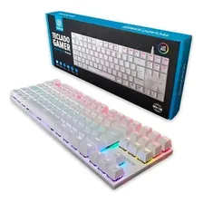 Teclado Mecanico Branco Rgb Gamer Hoopson Foto mini 1
