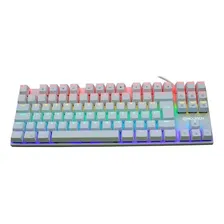 Teclado Mecanico Branco Rgb Gamer Hoopson Foto mini 4