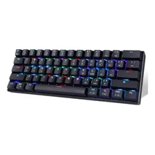 Teclado Mecânico Gamer Motospeed Ck61, Rgb, Red Switch, Br Foto mini 4