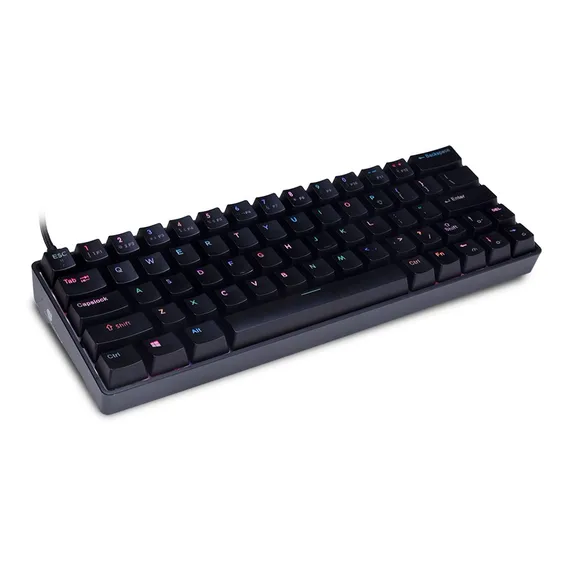 Teclado Mecânico Gamer Rgb Dazz Mk-60 Usb Anti Ghosting Foto 1
