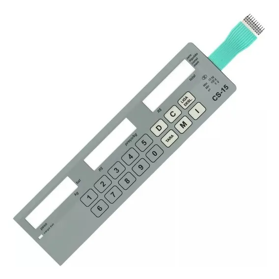 Teclado Membrana Balança Filizola Cs 15 Bateria Classe 3 Foto 1