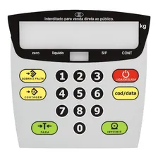 Teclado Membrana Balança Filizola Idm Led Visor Transparente Foto mini 1