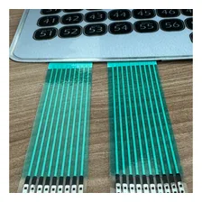 Teclado Membrana Balança Filizola Platina Custon Preto Cinza Foto mini 2