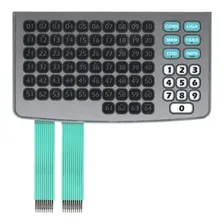 Teclado Membrana Balança Filizola Platina Custon Preto Cinza Foto mini 1