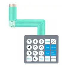 Teclado Membrana Da Balança Toledo Prix 3 Cinza Flat Longo Foto  mini 1