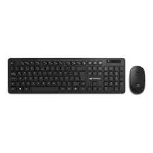 Teclado + Mouse C3tech Sem Fio Wireless Abnt2 K-w20bk Foto mini 1