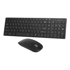 Teclado + Mouse Slim Sem Fio Wireless Foto mini 1