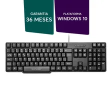 Teclado Multilaser Slim Usb Preto Tc213 Foto mini 1