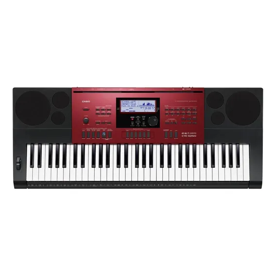 Teclado musical Casio CTK-6250 61 teclas preto Foto 1
