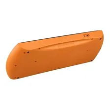 Teclado musical Casio Mini SA-76 44 teclas preto/laranja Foto mini 3