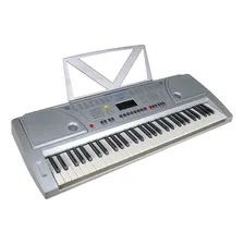 Teclado Musical Profissional E Estudante 61 Teclas Csr 2172 Cor Prateado Foto mini 1