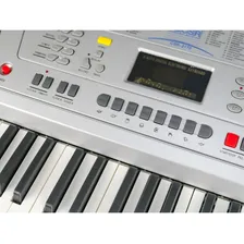 Teclado Musical Profissional E Estudante 61 Teclas Csr 2172 Cor Prateado Foto mini 4