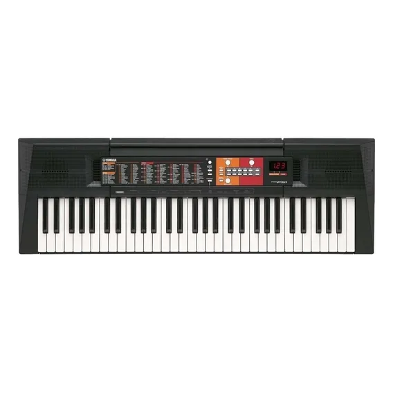 Teclado musical Yamaha PSR Series PSR-F51 61 teclas preto Foto 1