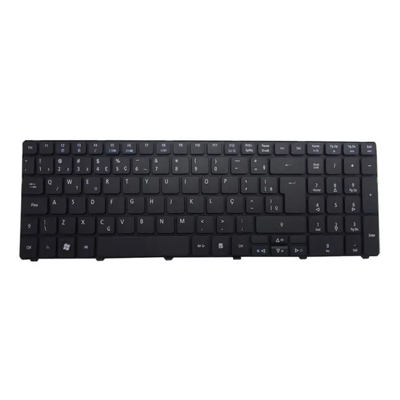 Teclado Notebook Acer 5733z 5736 5742 5750 5542 Sn7105a Br Ç Cor Preta Foto 1