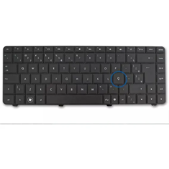 Teclado Notebook Hp G42-271br G42-272br G42-273br G42-275br Cor Preto Idioma Português Brasil Foto 1