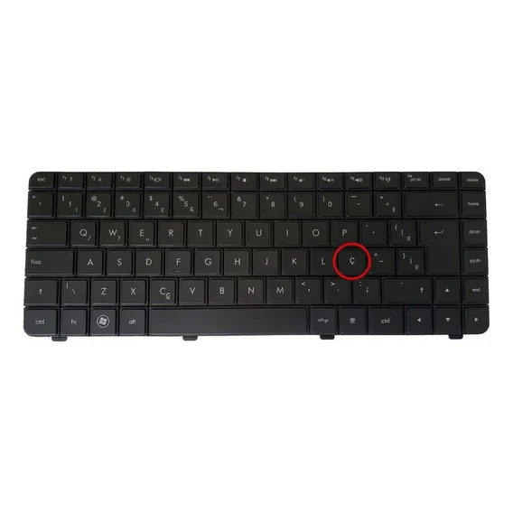 Teclado Notebook Hp G42 Compaq Cq42 Aeax1600110 Pavilion Br Cor Preto Foto 1
