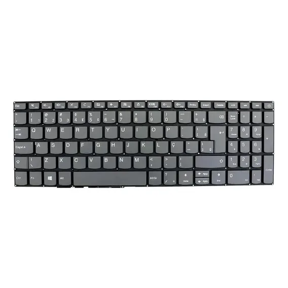 Teclado Notebook Lenovo S145 Abnt2 - Pc5cp-bra - Cinza Foto 1