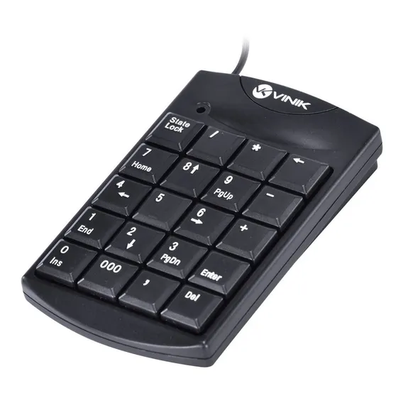 Teclado Numérico Vinik Dt90 Usb 20 Teclas Cabo 1,5m Dynamic Foto 1