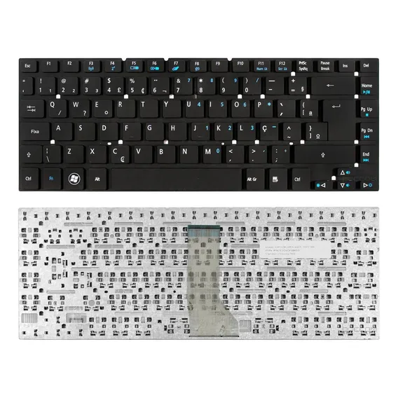 Teclado P/ Acer Aspire E1-432g 4830g 4755 4755g 4830t 3830tg Cor Preto Foto 1