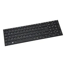 Teclado P/ Acer Aspire E15 E5-571-51af E5-571-32eg Br Com Ç Cor Preto Idioma Português Brasil Foto mini 2