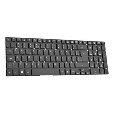 Teclado P/ Acer Aspire E15 E5-571-51af E5-571-32eg Br Com Ç Cor Preto Idioma Português Brasil Foto mini 3