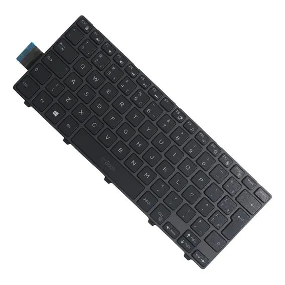 Teclado P/ Dell Inspiron 14 3443 14 3451 Retroiluminado Cor Conforme Imagens Do Anúncio Idioma Foto 1