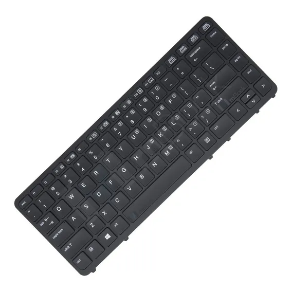 Teclado P/ Hp Compatível C/ Pn 731179-001 Layout Us Com Led Cor Preto Foto 1