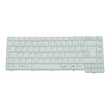 Teclado P/ Notebook Acer Aspire 5315 5520 5710 9j. Cor Branco Idioma Português Brasil Foto mini 2