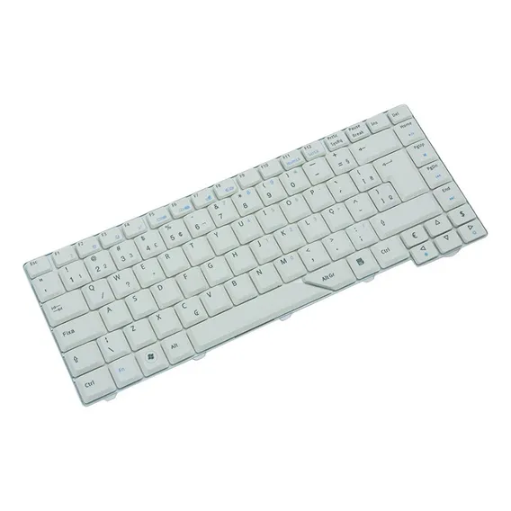 Teclado P/ Notebook Acer Aspire 5315 5520 5710 9j. Cor Branco Idioma Português Brasil Foto 1