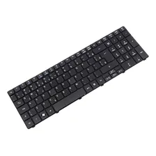 Teclado P/ Notebook Acer Aspire 5350 Marca Bringit Cor Preto Foto mini 1